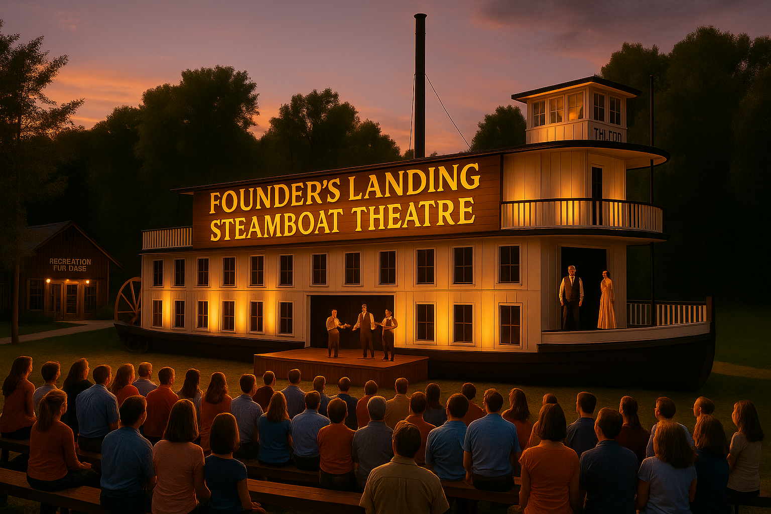 Steamboat Theater - Sunset View